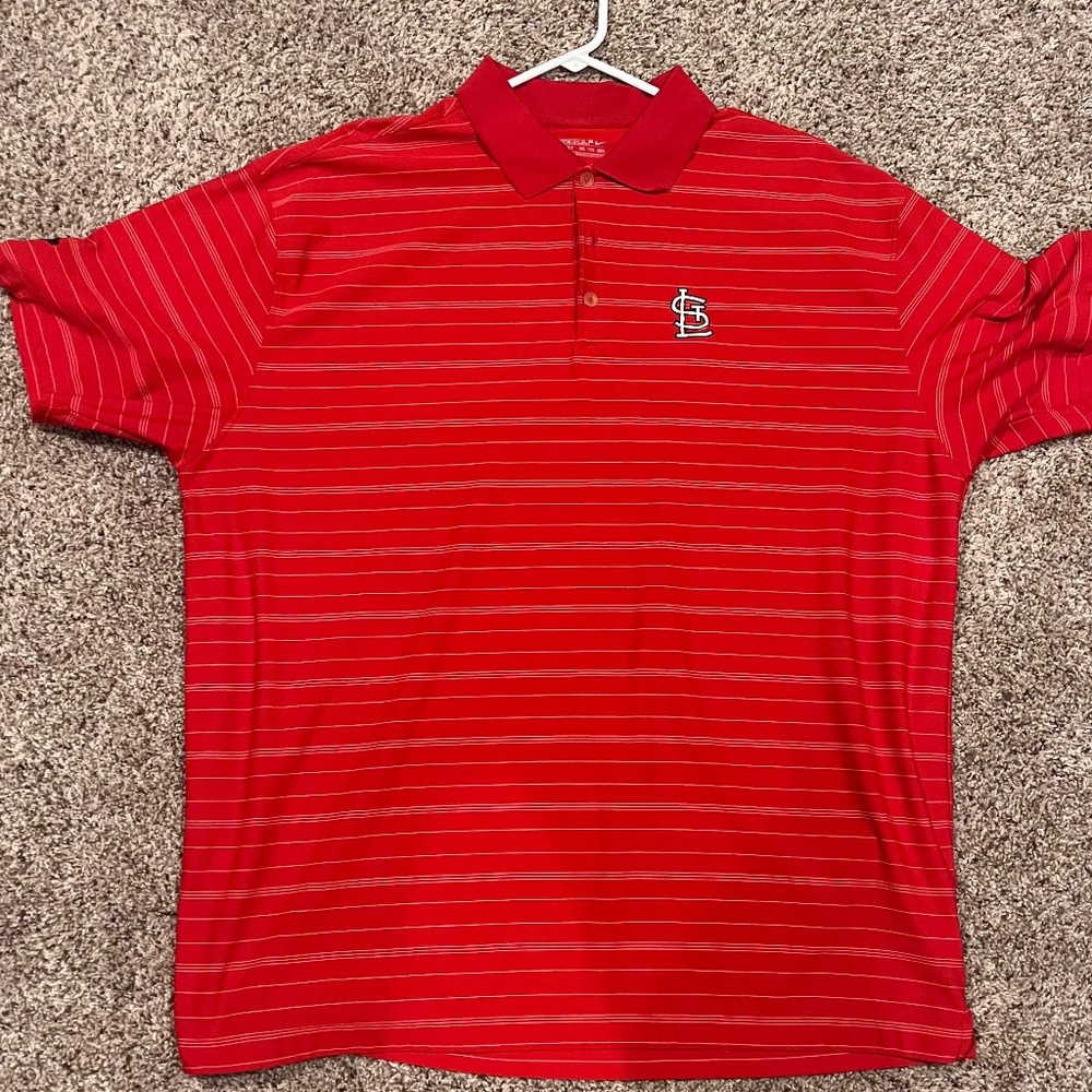 Men's Nike St. Louis Cardinals Polo 2XL